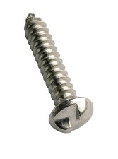 SECURITY STS SCREW RND HD SS304 8G X 1/2 ONE WAY 